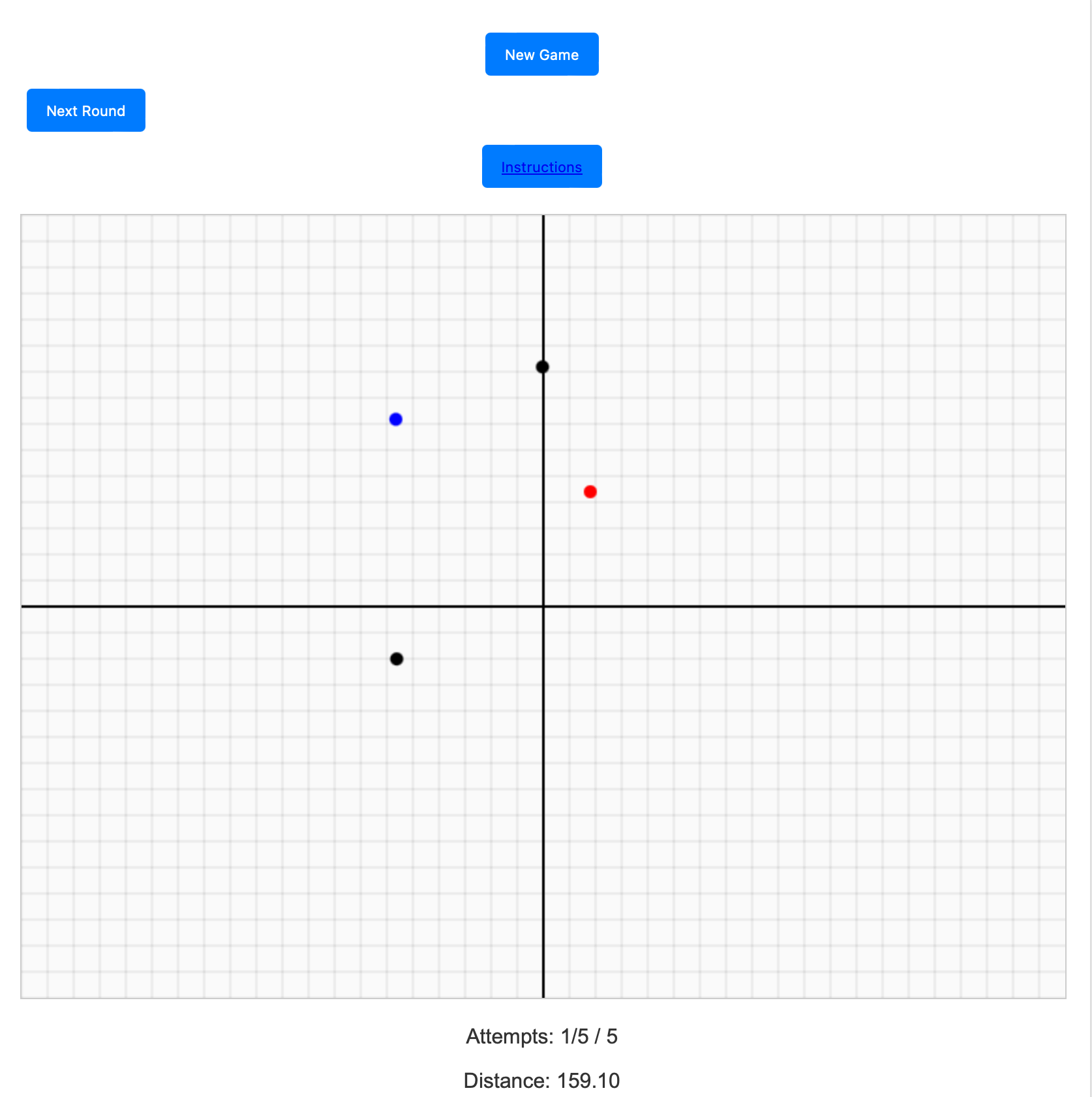 Screenshot of Vector Addition